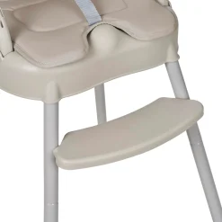 MS Innovaciones                    Chaise haute Belly    Gris