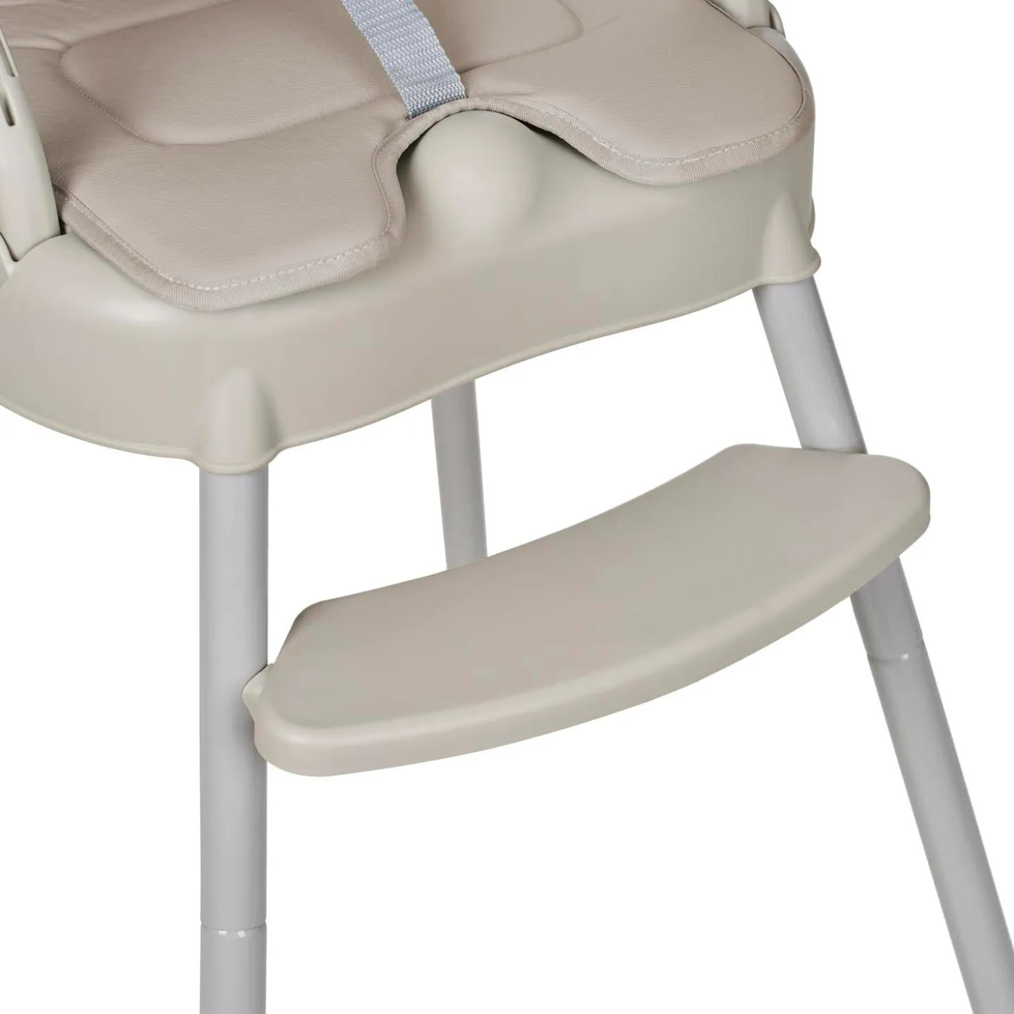 MS Innovaciones Chaise haute Belly Gris