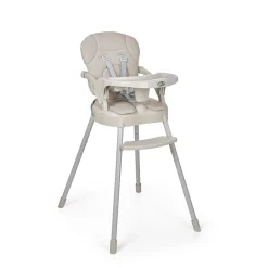 MS Innovaciones Chaise haute Belly Gris