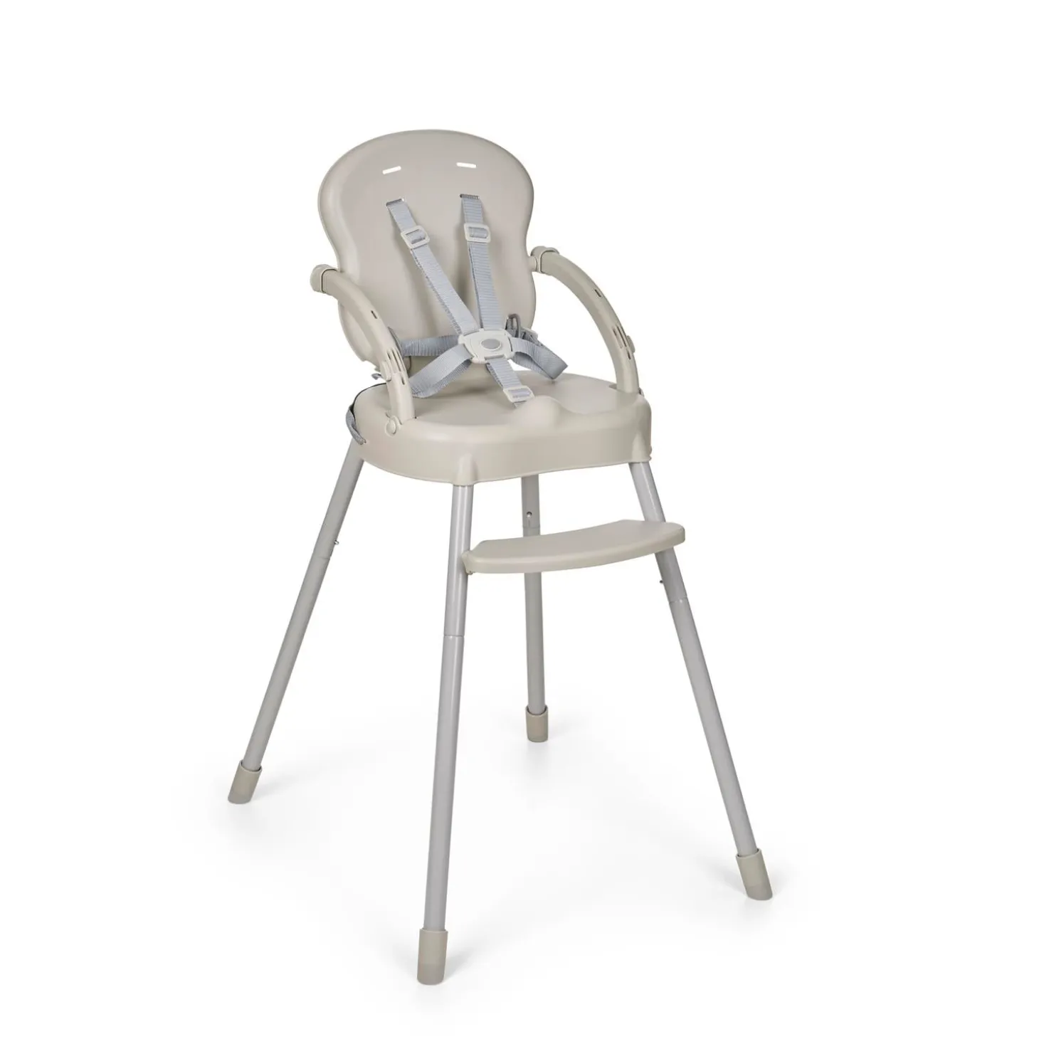 MS Innovaciones Chaise haute Belly Gris