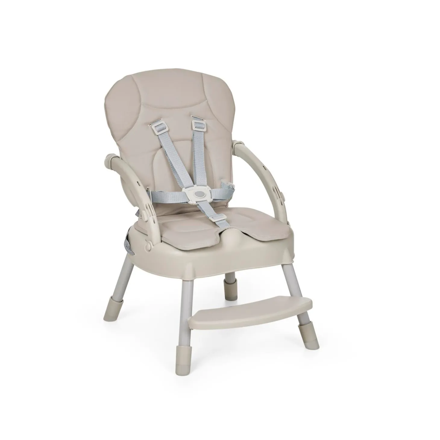 MS Innovaciones Chaise haute Belly Gris