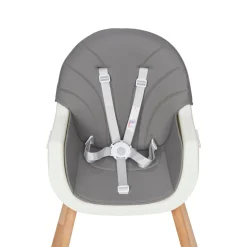 MS Innovaciones Chaise haute Mika Gris