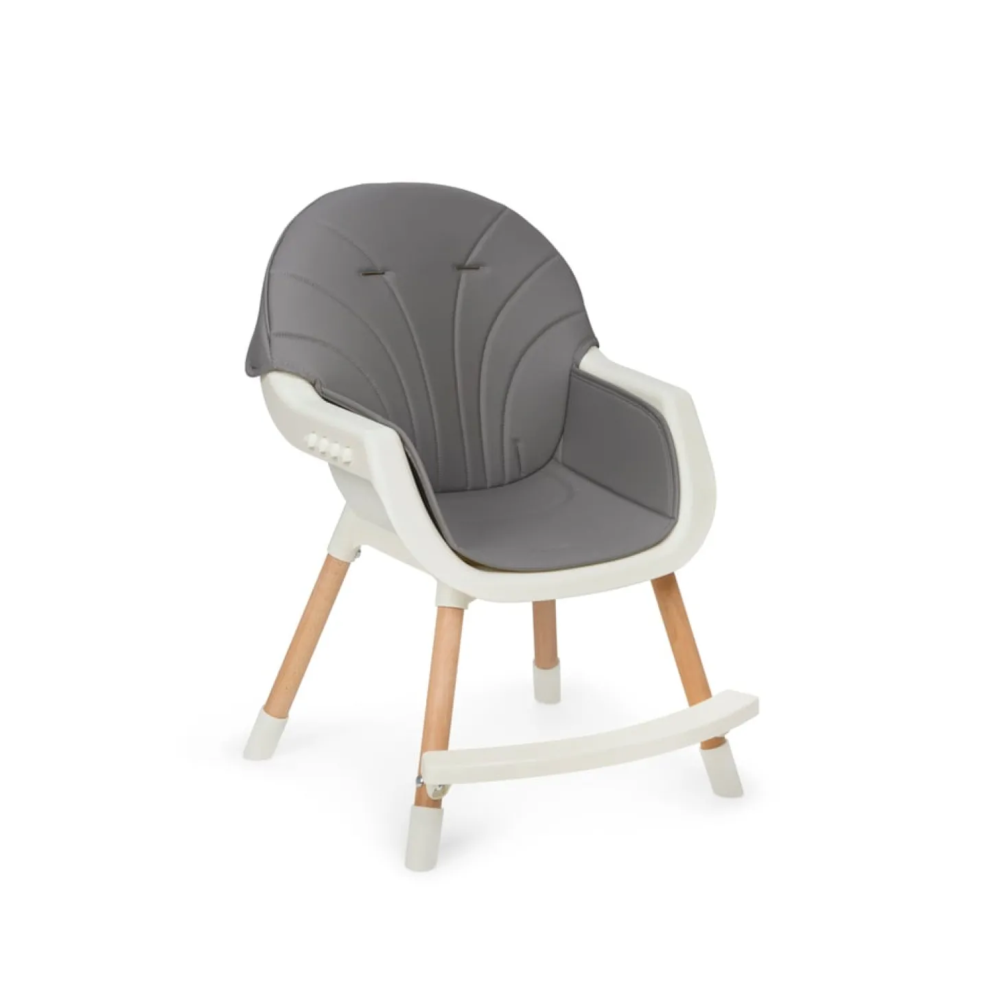 MS Innovaciones Chaise haute Mika Gris