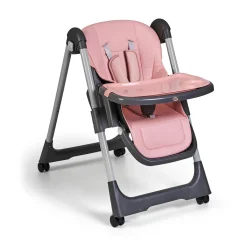 MS Innovaciones Chaise haute Tasty Eco Rose