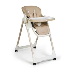 MS Innovaciones                    Chaise haute Tasty Eco    Beige Châssis Clair