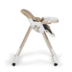 MS Innovaciones                    Chaise haute Tasty Eco    Beige Châssis Clair