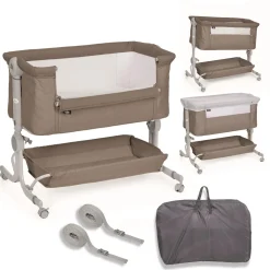 MS Innovaciones Mini berceau Comfy Beige