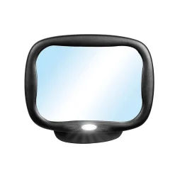 MS Innovaciones Miroir avec lumière Noir