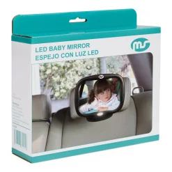 MS Innovaciones Miroir avec lumière Noir