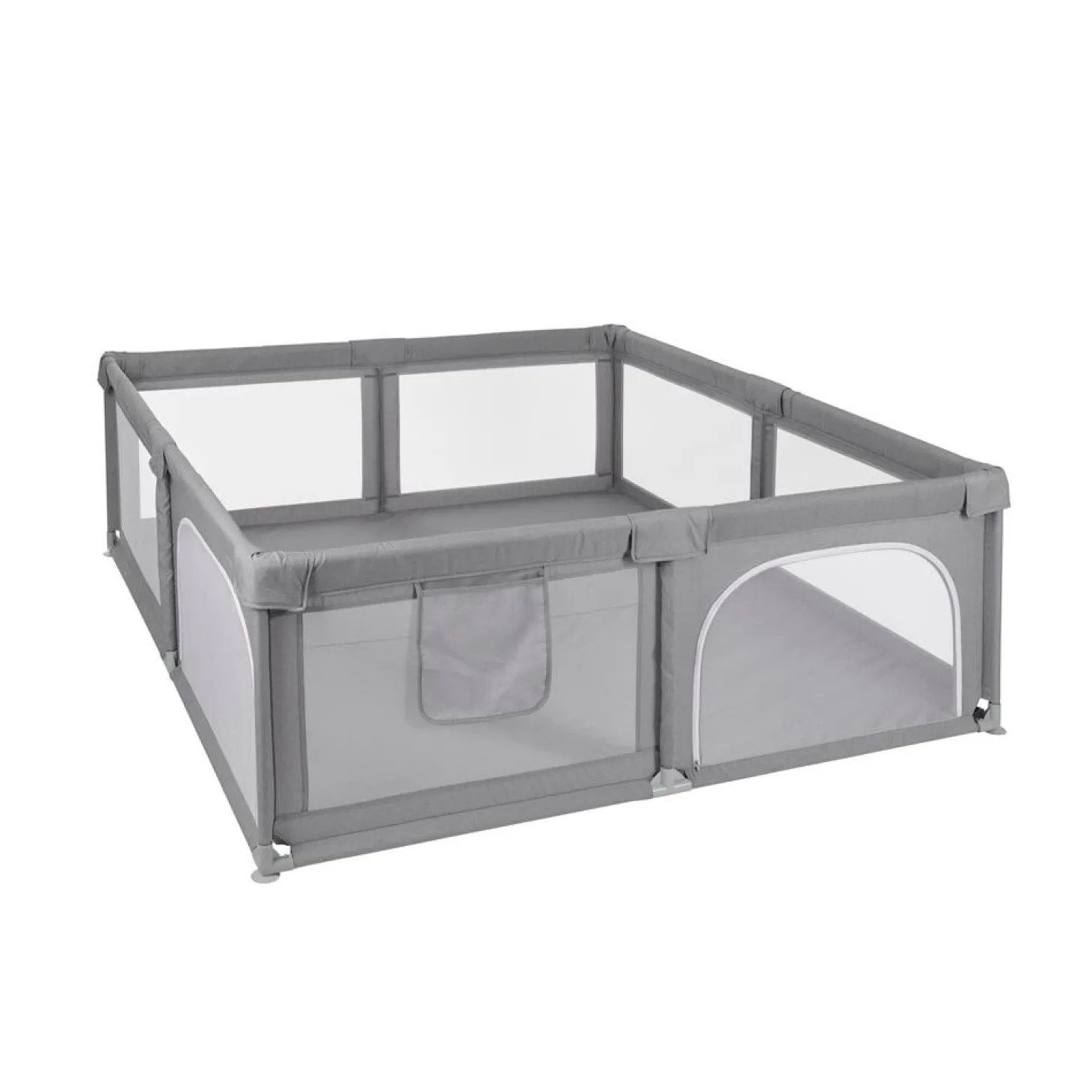 MS Innovaciones Parc de jeux pour enfants XXL Gris 180x200 cm
