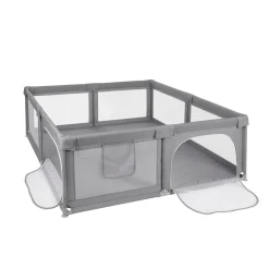 MS Innovaciones Parc de jeux pour enfants XXL Gris 180x200 cm