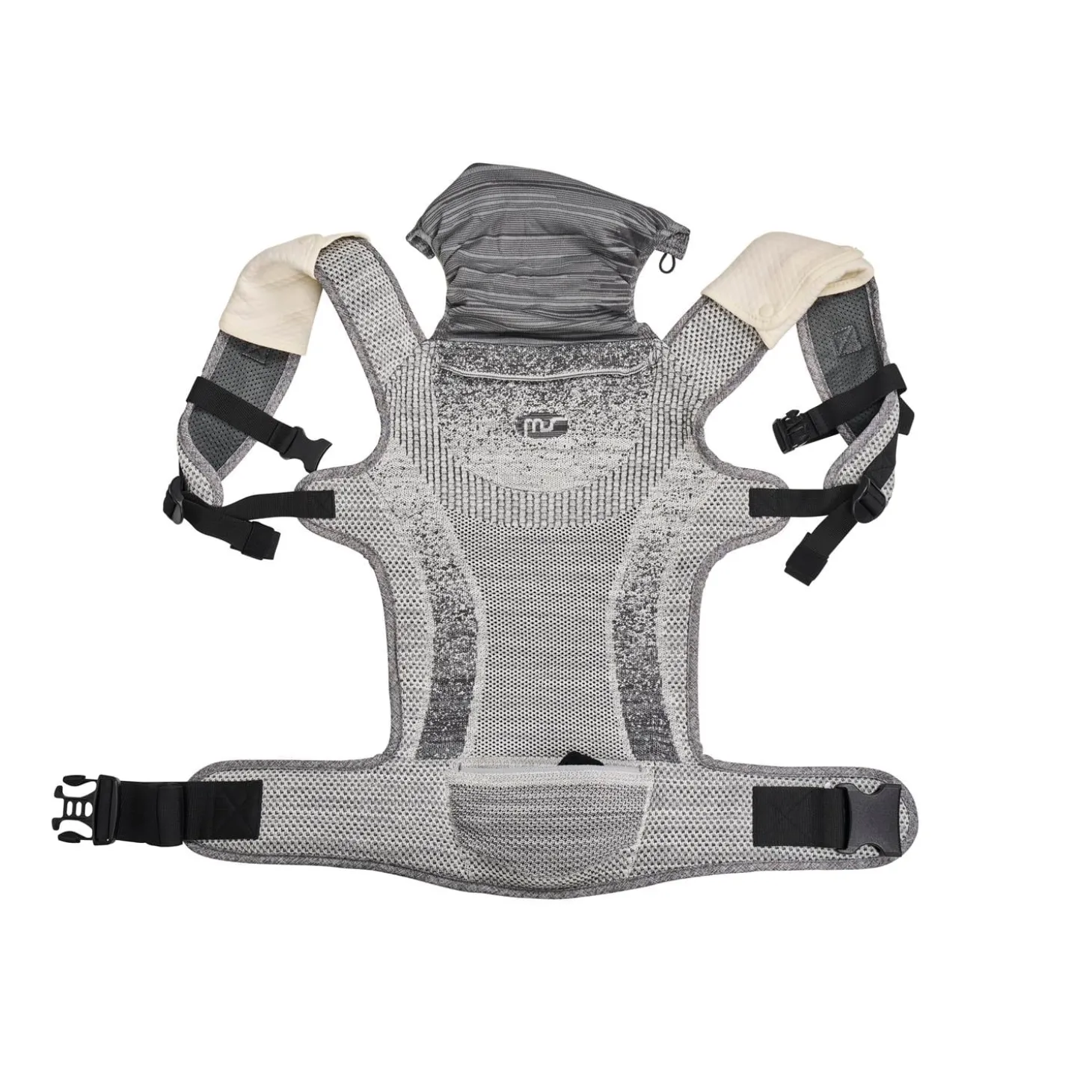 MS Innovaciones Porte-bébé Kanguro Gris