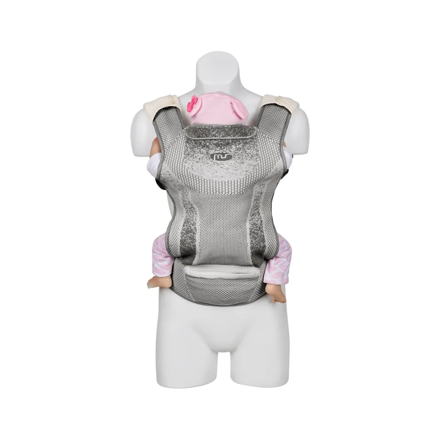 MS Innovaciones Porte-bébé Kanguro Gris