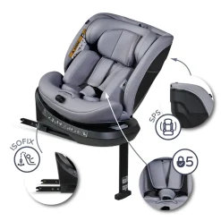 MS Innovaciones Siège auto Denver Gris Clair