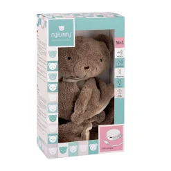 MY HUMMY Doudou Ours mechanism 5en1 Brown