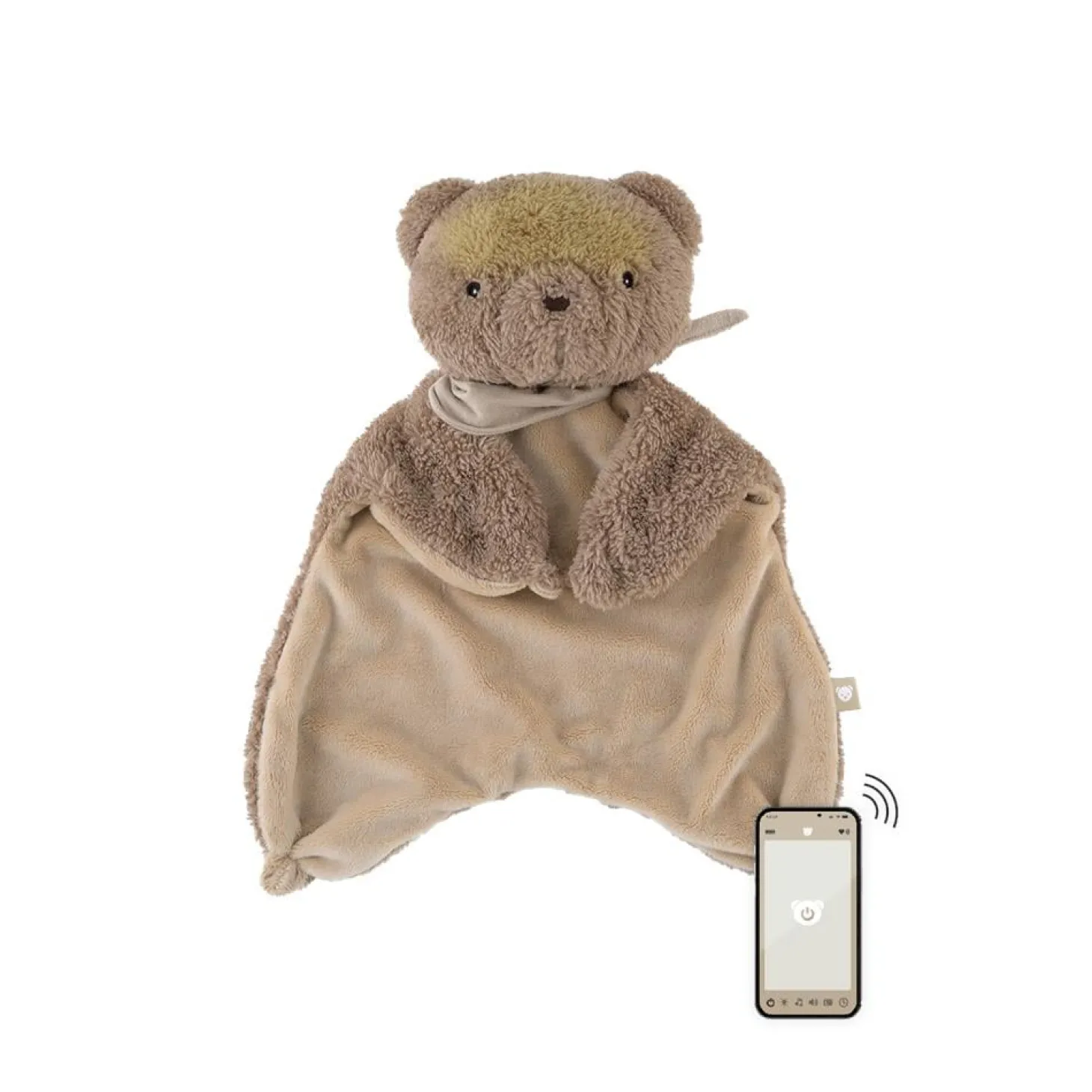 MY HUMMY Doudou Ours mechanisme + Appli bluethoot Brown