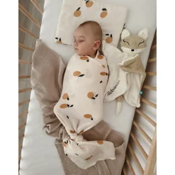 MY HUMMY                    Doudou renard mecanisme + bouillote + appli bluethoot    Ecru-Beige
