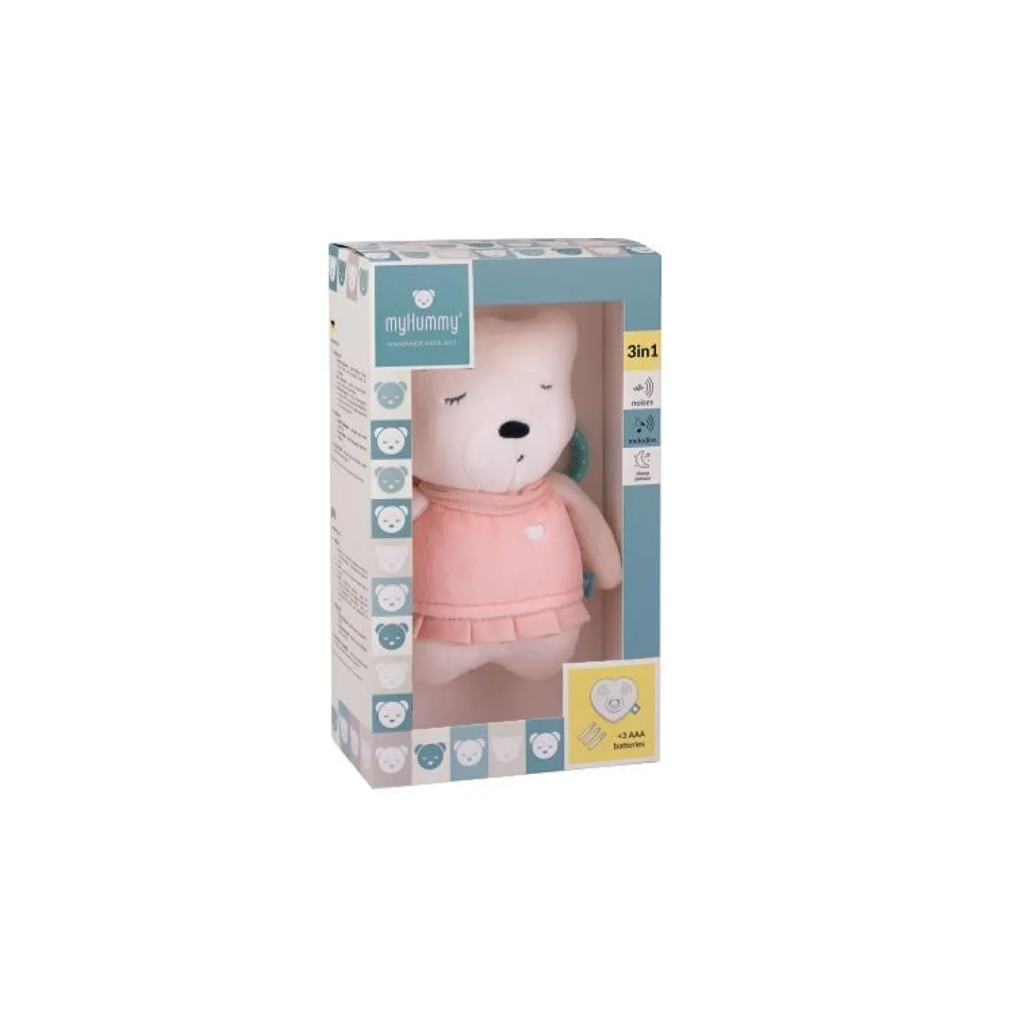 MY HUMMY Peluche d'activité Suzy mechanism MS02 Pink