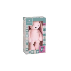 MY HUMMY                    Peluche Lapin mechanism + appli bluethoot    Rose