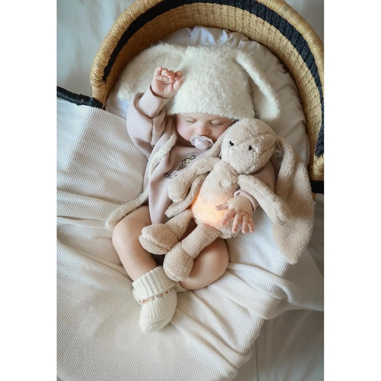 MY HUMMY Peluche Lapin mechanism 5en1 Beige