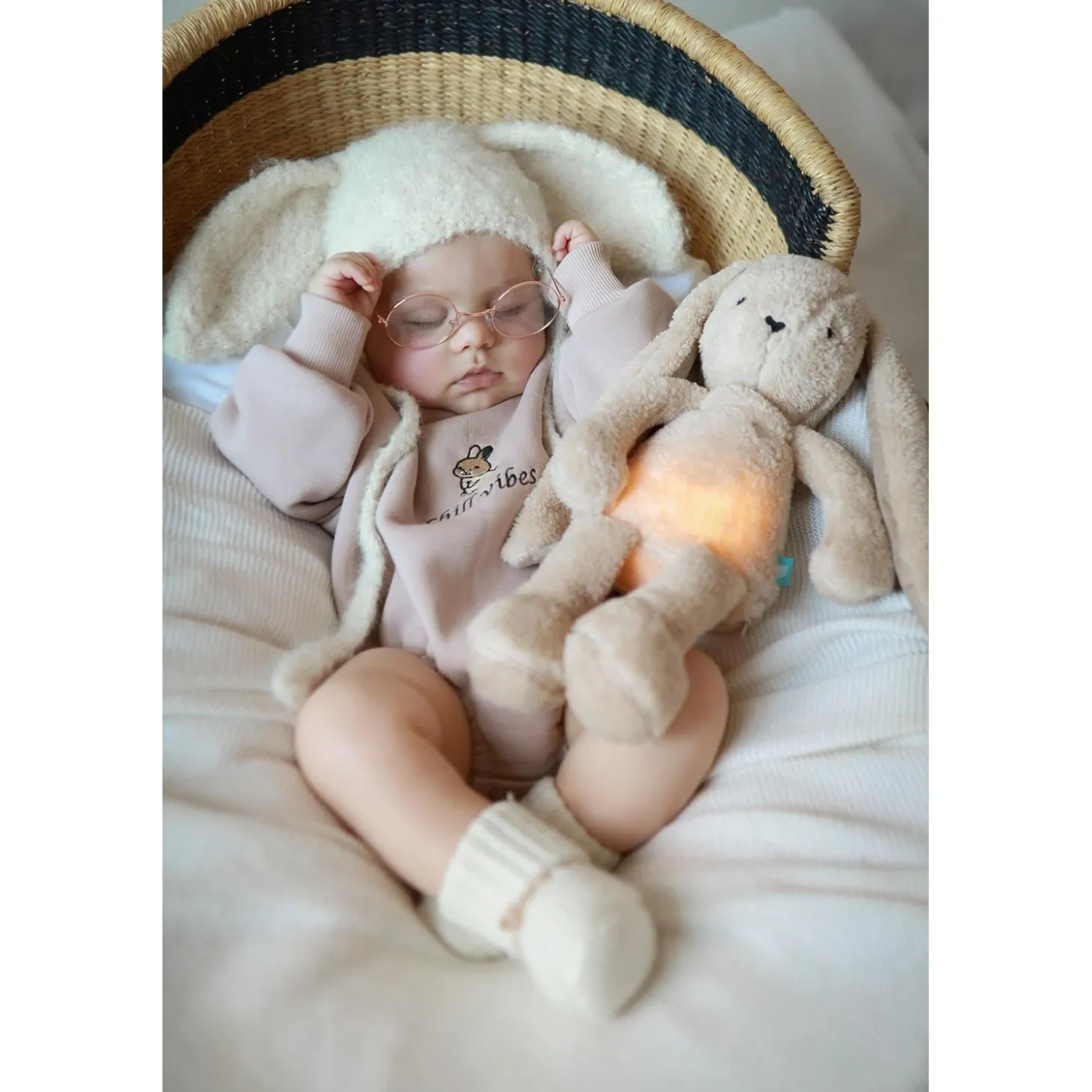 MY HUMMY Peluche Lapin mechanism 5en1 Beige