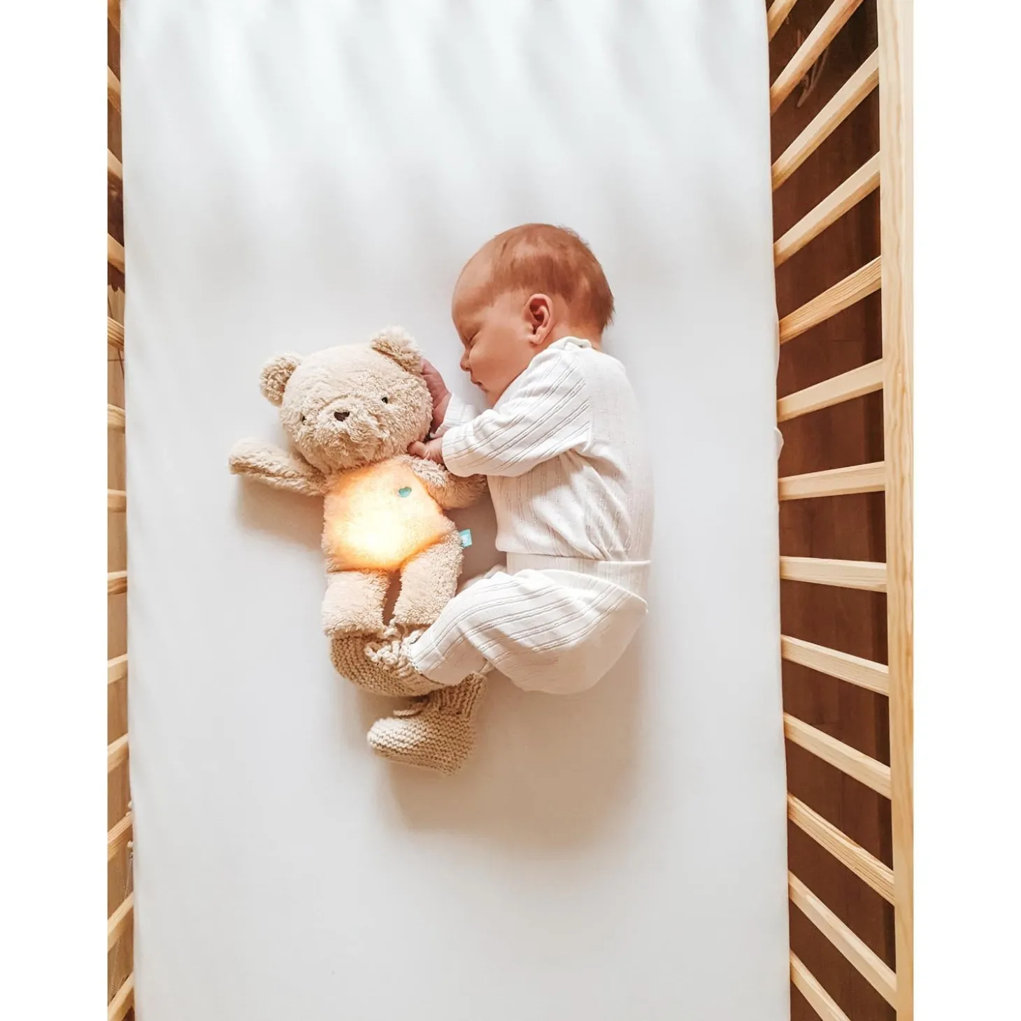 MY HUMMY Peluche musciale Ours mechanism 5en1 Beige