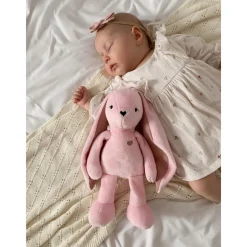 MY HUMMY Peluche musicale Lapin minky mechanism MS02 Rose