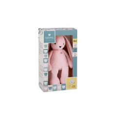 MY HUMMY                    Peluche musicale Lapin minky mechanism MS02    Rose