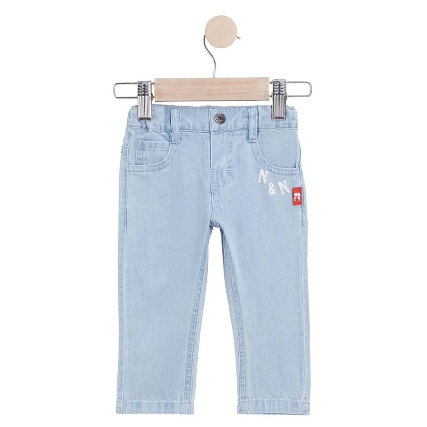 Nano et Nanette Pantalon Tropicool Denim Sky Light 24 mois