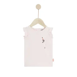 Nano et Nanette T-shirt manches courtes Tropicool Rose
