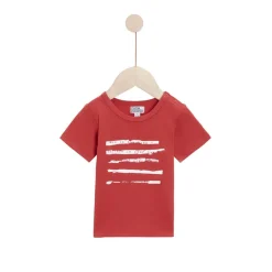 Nano et Nanette                    T-shirt manches courtes Tropicool    Rouge Aurora