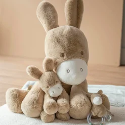 Nattou                    Anneau Hochet Âne Loulou    Caramel