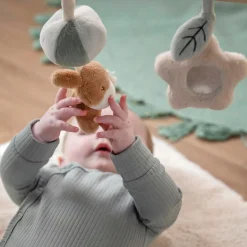 Nattou Arches en Bois avec Jouets À Suspendre Loulou Bois/Multicolore