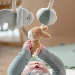 Nattou Arches en Bois avec Jouets À Suspendre Loulou Bois/Multicolore