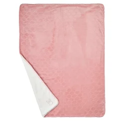 Nattou                    Couverture super douce    Rose