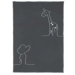 Nattou                    Couverture tricot Axel et Luna    Vert            75x100 cm