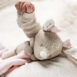 Nattou                    Doudou Câlin/Couverture Biche Fanfan    Rose