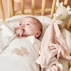 Nattou                    Doudou Câlin/Couverture Biche Fanfan    Rose