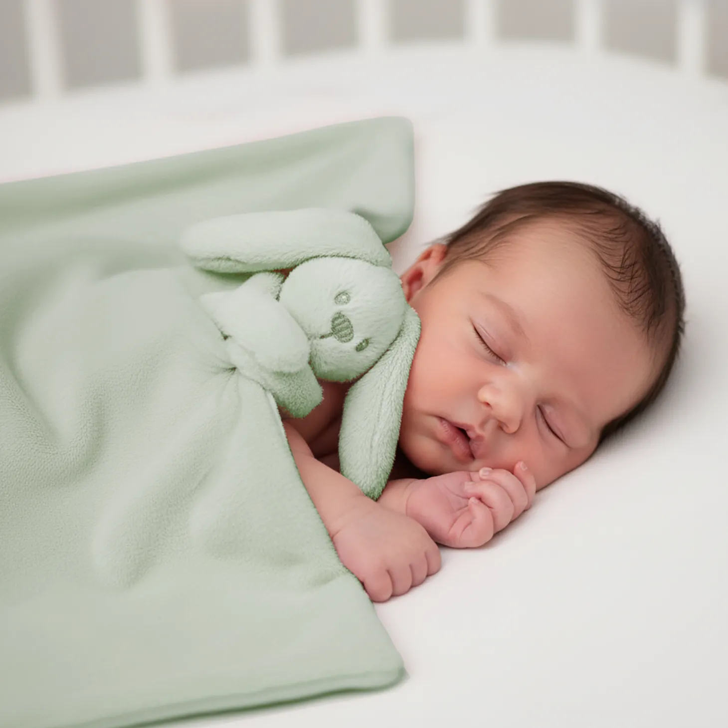 Nattou Doudou couverture Lapidou Toudous Vert Tilleul