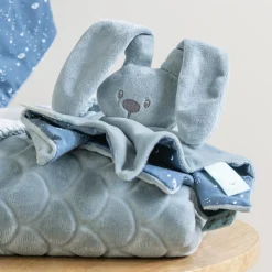 Nattou Doudou Lapidou Glow avec motif imprimé Vert