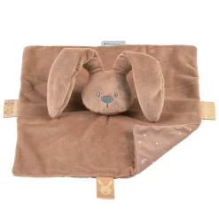 Nattou                    Doudou Lapidou Glow avec motif imprimé    Marron