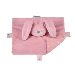 Nattou Doudou Lapidou Glow avec motif imprimé Rose
