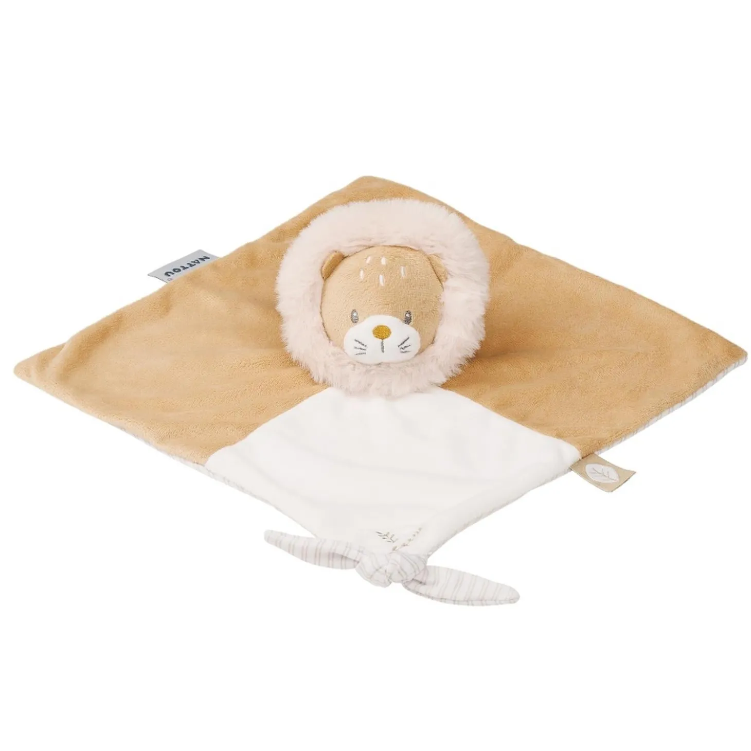 Nattou Doudou lion Ernest Beige