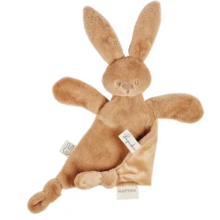 Nattou                    Doudou triangle Toudous Lapidou    beige ambré