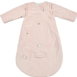 Nattou                    Gigoteuse Manches Det. Velours Tog2,5 Fanfan    Rose            0-6 mois