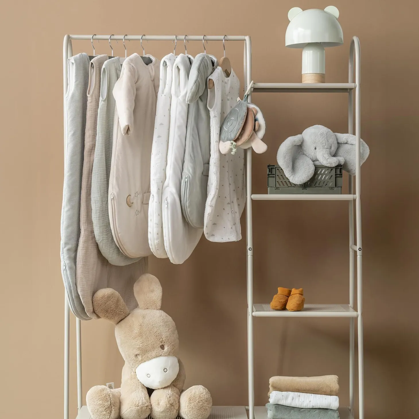 Nattou Gigoteuse Été Gaze de Coton Tog 0.5 Loulou Ecru 60 cm / 0-3 mois
