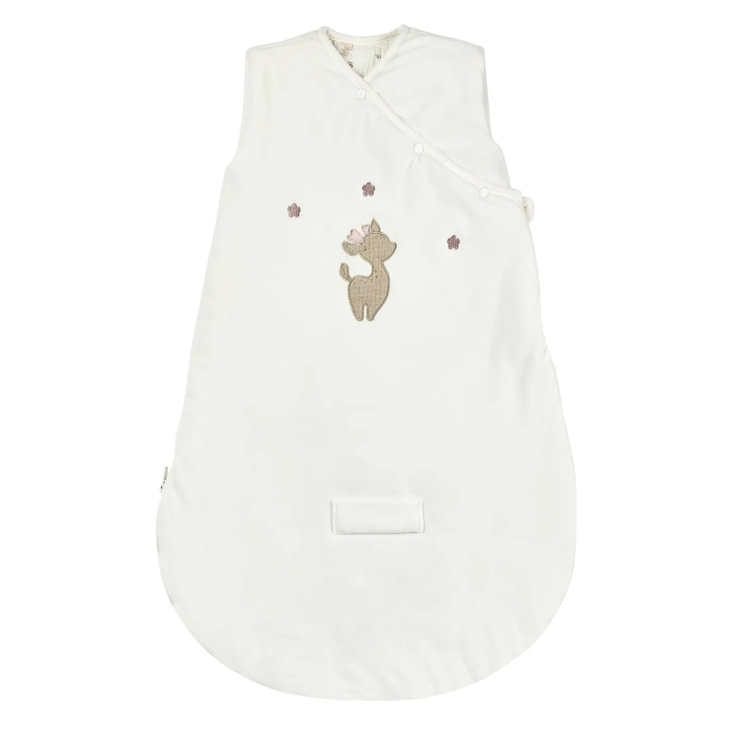 Nattou Gigoteuse Velours Tog2,5 Fanfan Blanc 0-6 mois
