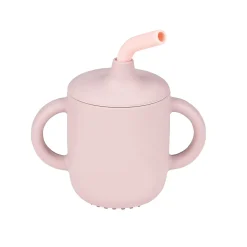 Nattou                    Gobelet avec paille    Rose