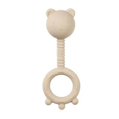 Nattou                    Hochet silicone ours    Argile