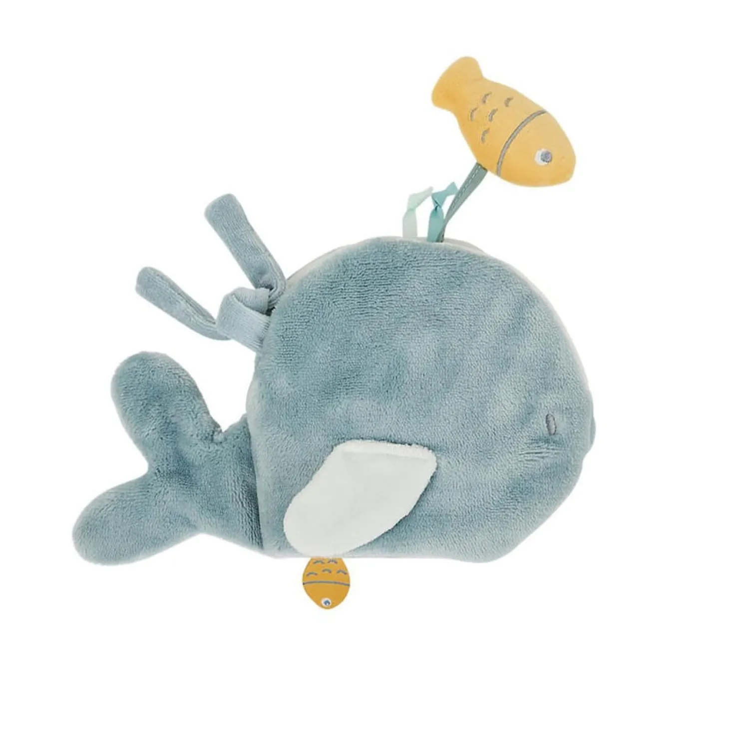 Nattou Livre d'activités baleine Roméo et Jules Bleu